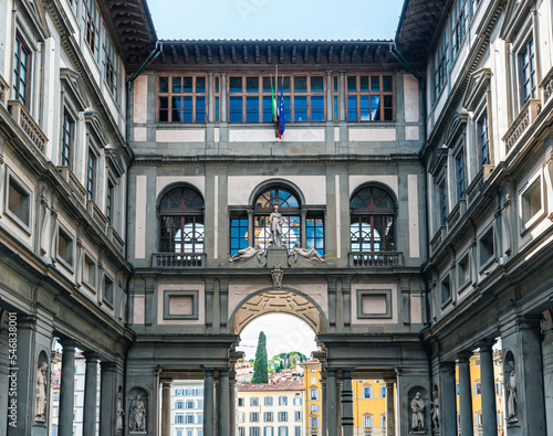 Uffizi Gallery, Florence, Italy, Europe photo