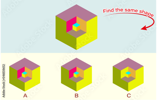 Visual intelligence questions IQ TEST. Find the missing,  . Find and match mixed animals.  