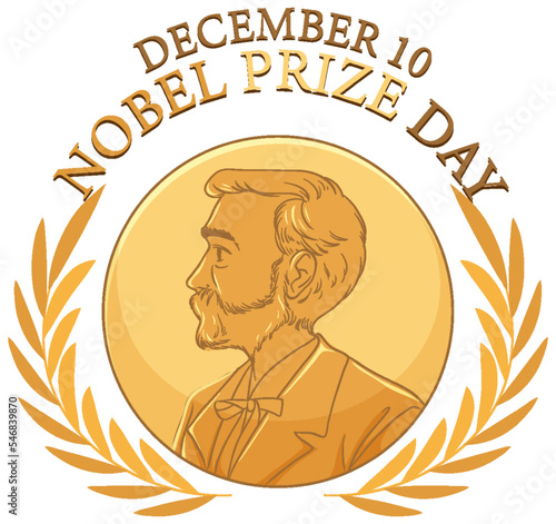 Nobel Prize Day Banner Design