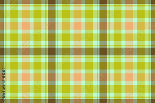 Seamless textile texture. Pattern tartan vector. Background plaid fabric check.