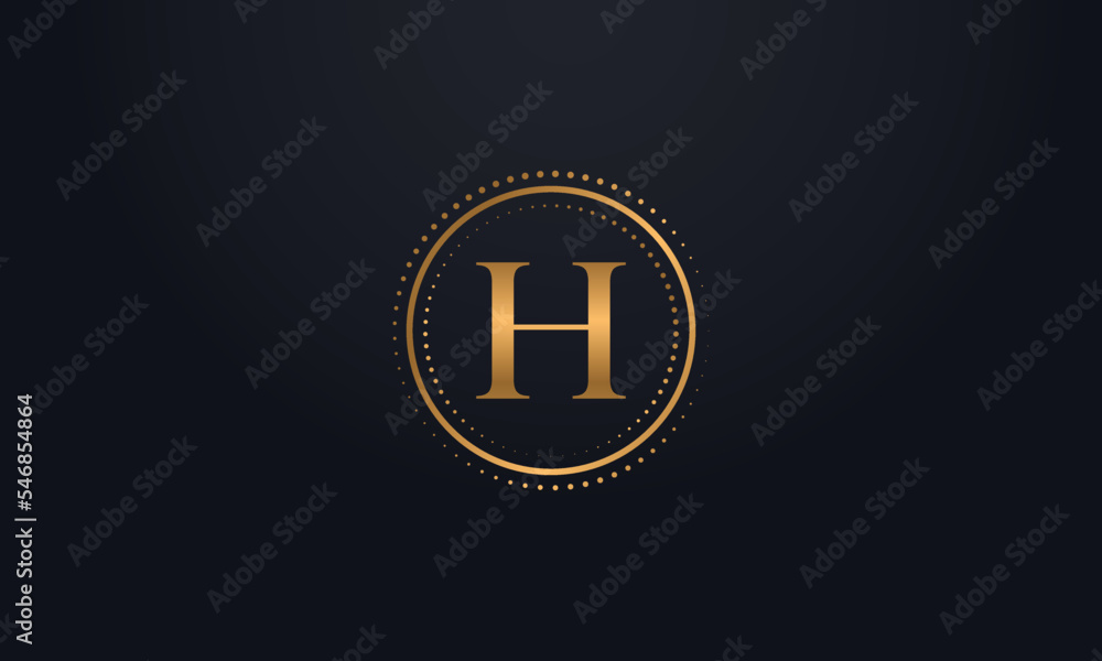 Naklejka premium Dot circle logo and dot circle tech symbol with letters and technology dot circle icon letter