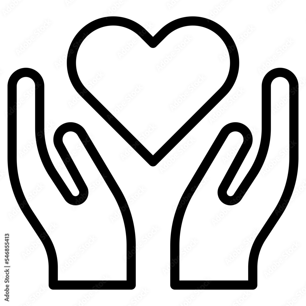 hand love icon