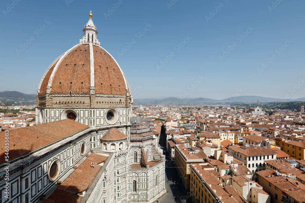 Basilica of Santa Maria del Fiore, Brunelleschi's Dome, Florence.