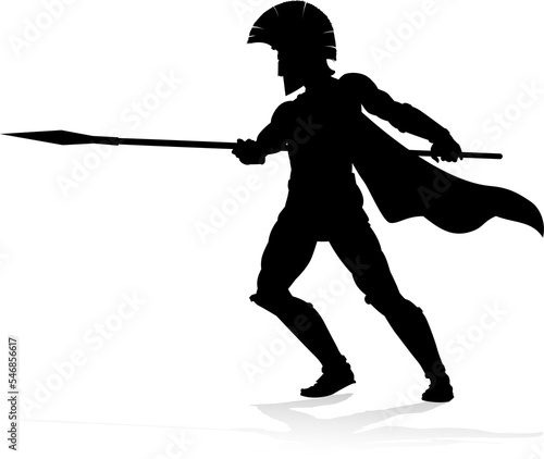 Spartan Silhouette Gladiato...