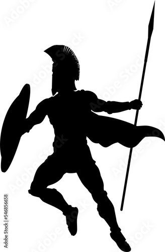 Spartan Silhouette Gladiato...