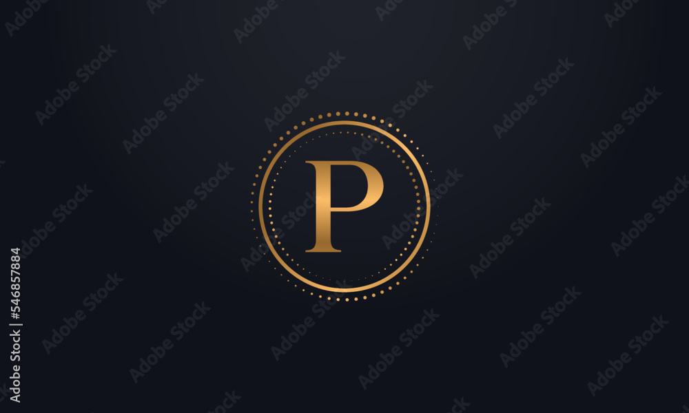 Naklejka premium Dot circle logo and dot circle tech symbol with letters and technology dot circle icon letter