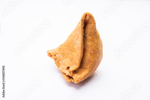 samosa or singara. Indian fried or baked pastry with a savory filling  spiced potatoes  onion  peas