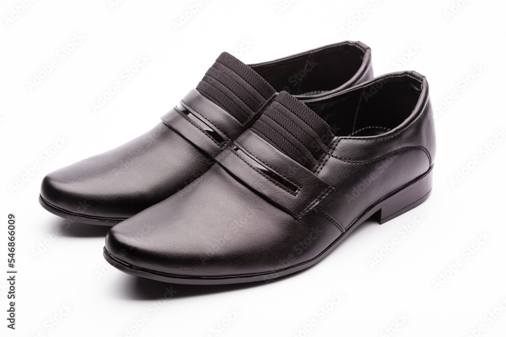 beautiful stylish men's shoes isolated on white background. beautiful stylish men's shoes isolated on white background.