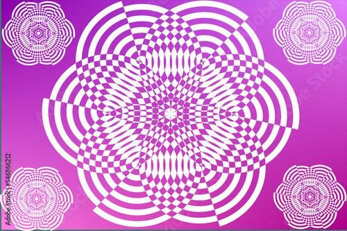 Mandala Background, Color mandala Background, Mandala Flower Background, White flower Background