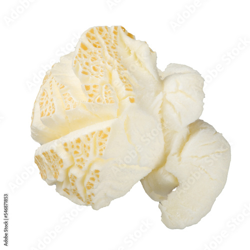 Fotografija Single popcorn seed, macro shot isolated on transparent background as png clipar