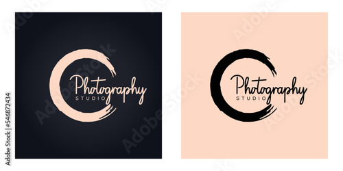 Studio Photography logo template vector icon design