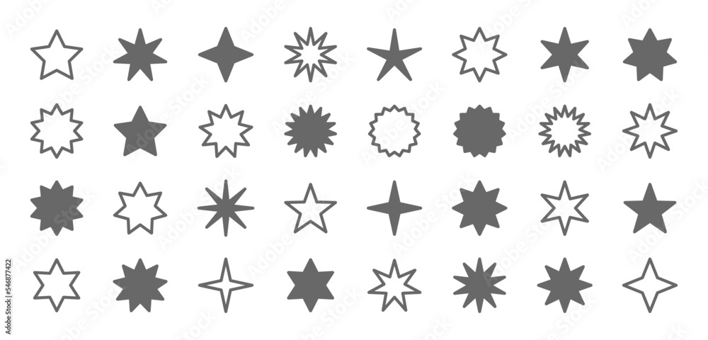 Star Icon Set Star Icon Set
