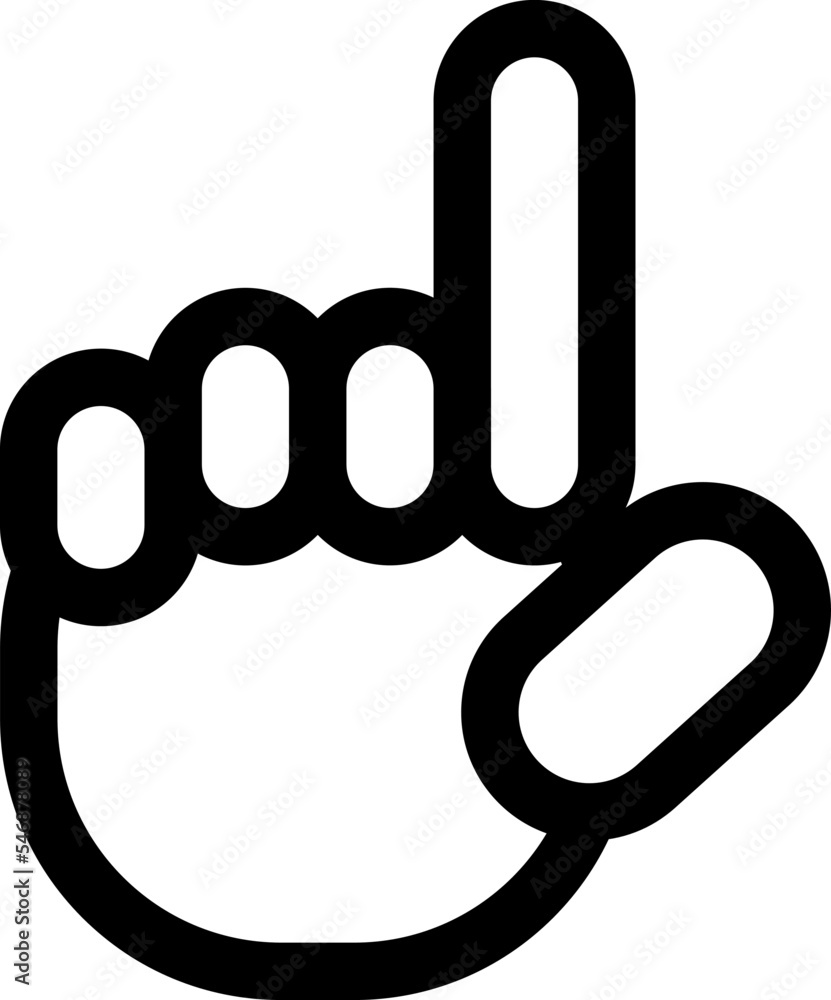 hand icon image. minimalist illustration in vector. Sign are given by hand hand icon image. minimalist illustration in vector. Sign are given by hand