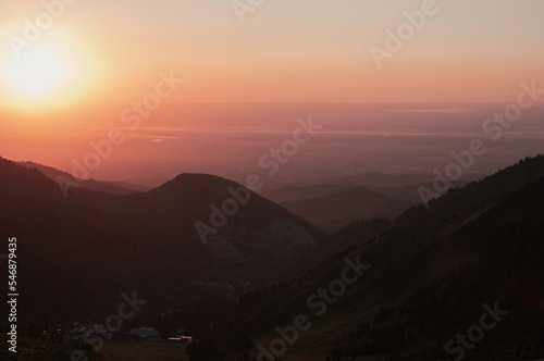 sunset in the mountains © Ksenya
