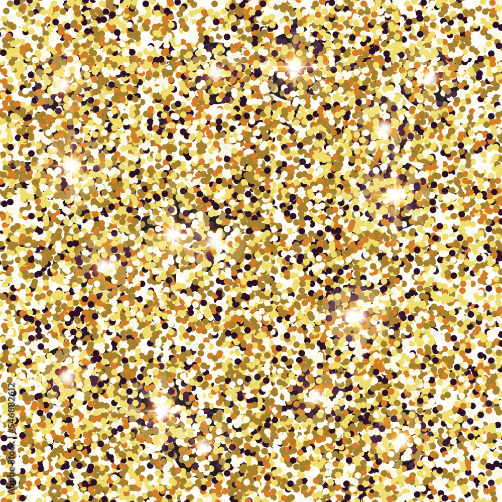 golden giltter texture christmas abstract. Vector background