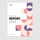 Annual report 2023 business brochure flyer Template