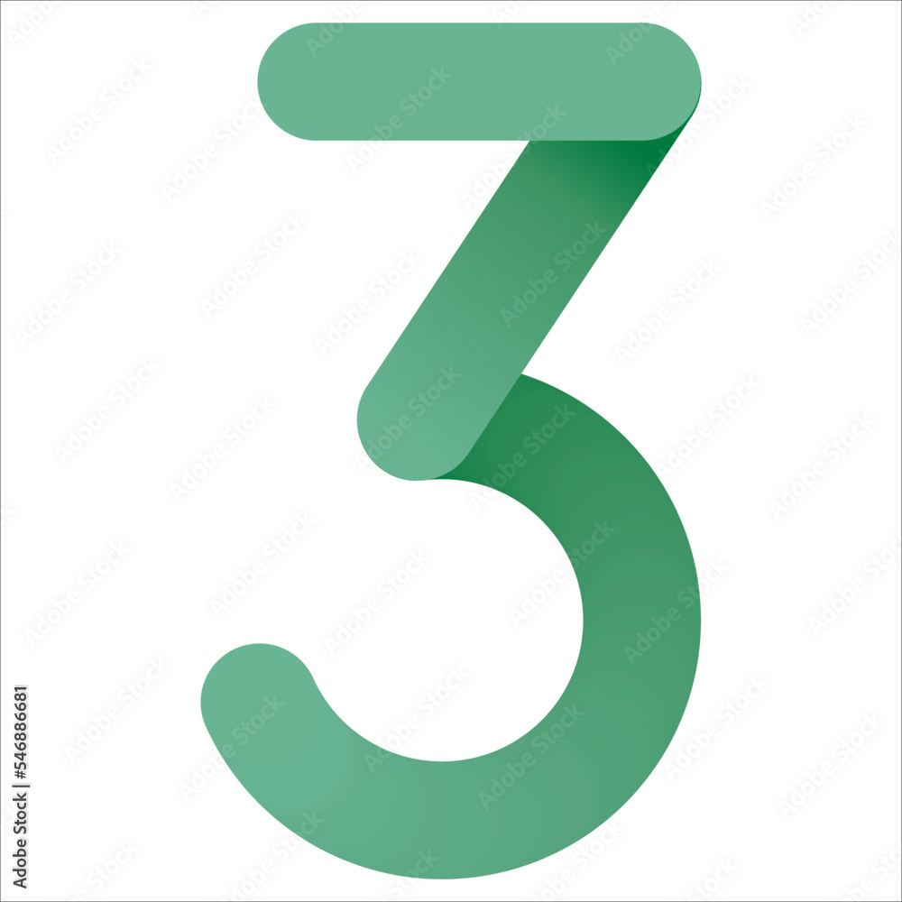 numbers are green with a gradient for mobile apps and websites numbers are green with a gradient for mobile apps and websites