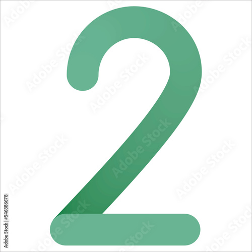 numbers are green with a gradient for mobile apps and websites