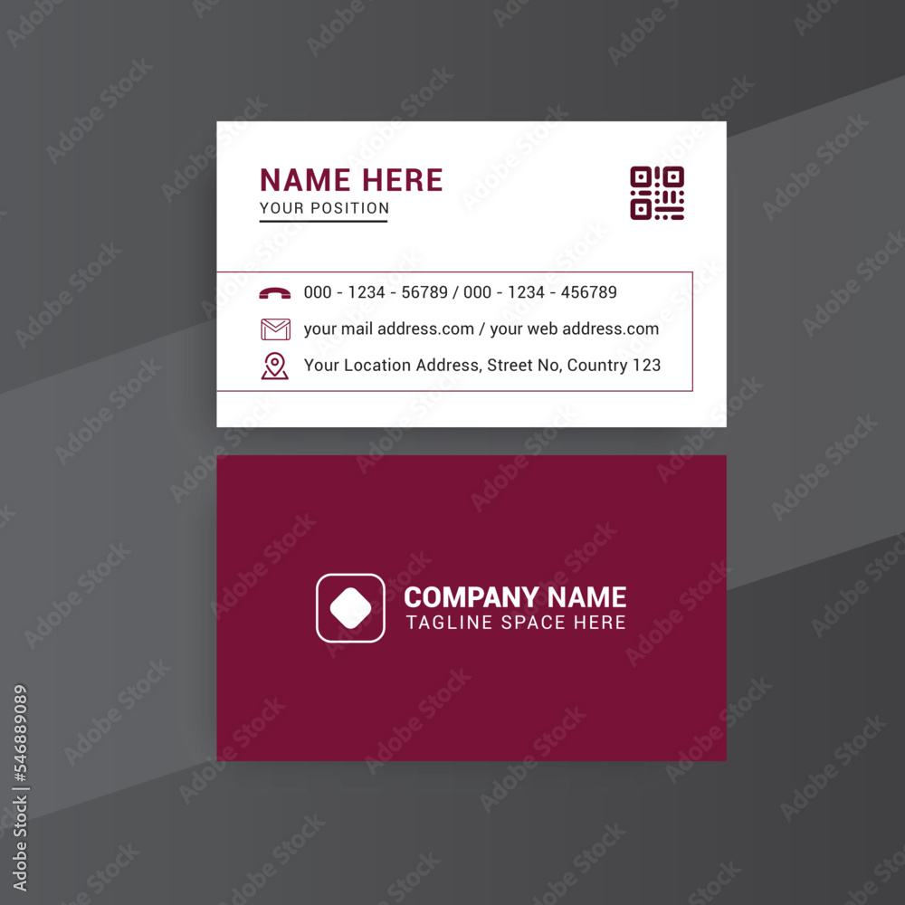 Creative Business Card Design. Modern Card Design. Photos & Vector Standard Template
Creative Business Card Design. Modern Card Design. Photos & Vector Standard Template