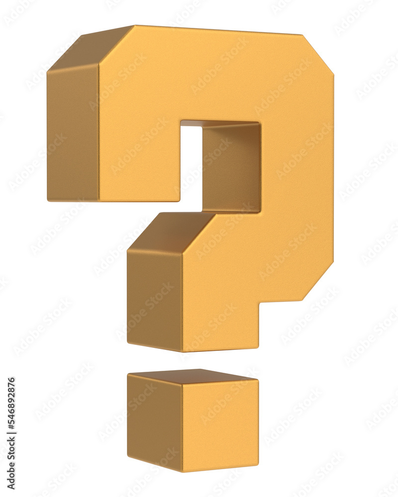 Question mark sign. 3D question mark. Question mark sign. 3D question mark.