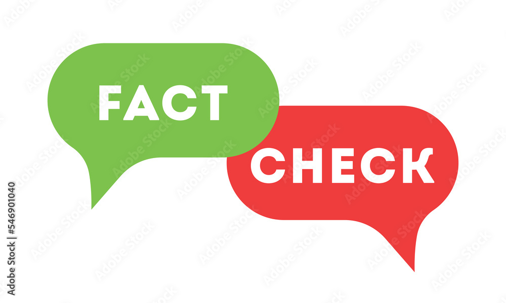 Fact check. Concept of thorough fact-checking or easy compare evidence. Vector stock illustration. Fact check. Concept of thorough fact-checking or easy compare evidence. Vector stock illustration.