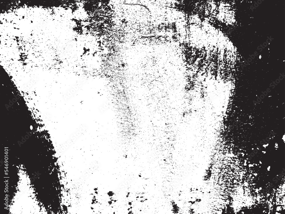 Fototapeta premium Splatter Paint Texture . Distress Grunge background . Scratch, Grain, Noise rectangle stamp . Black Spray Blot of Ink.Place illustration Over any Object to Create Grungy Effect .abstract vector