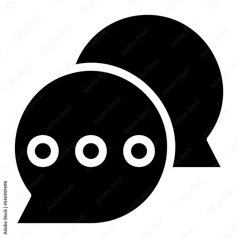 illustration of a speech bubble