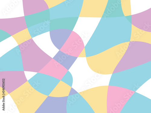 geometric pattern. A color scheme with a soft image.