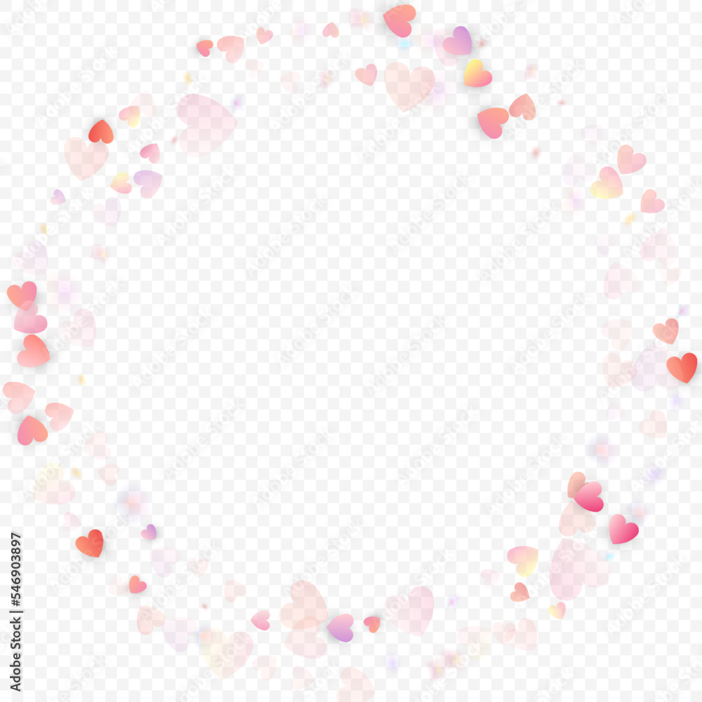 Heart love vector Valentine Pink amour symbols.