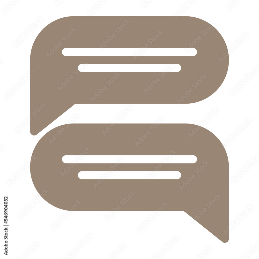 illustration of a speech bubble illustration of a speech bubble