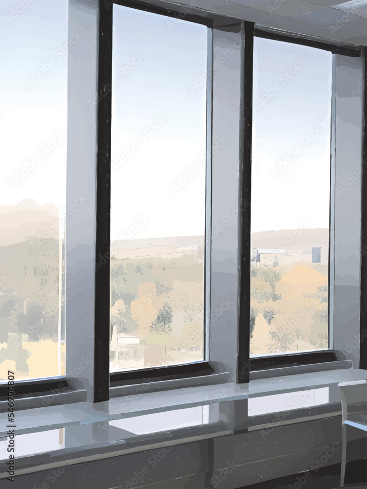 Fototapeta premium window with a view