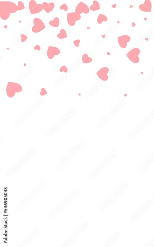 Maroon Color Heart Vector White Backgound.