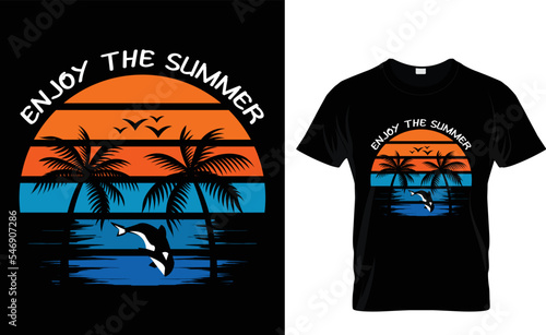 Summer vacation T Shirt Designs