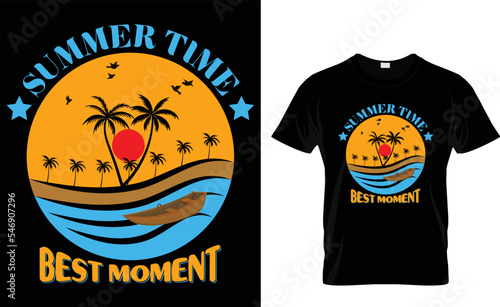Summer vacation T Shirt Designs