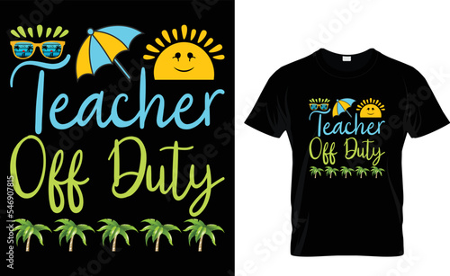 Summer vacation T Shirt Designs