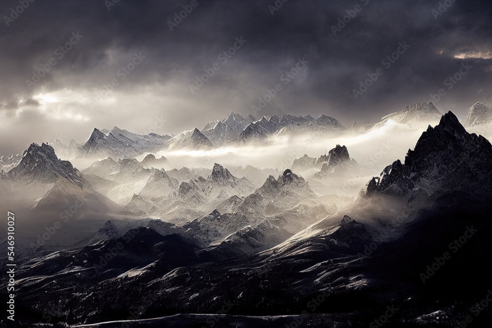 Black Mountain Wallpapers - Dark Mountain Backgrounds [Free]