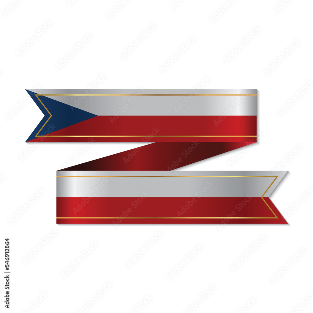 Made in Czech Republic, badge or label with flag isolated on white background. Vector illustration. Made in Czech Republic, badge or label with flag isolated on white background. Vector illustration.