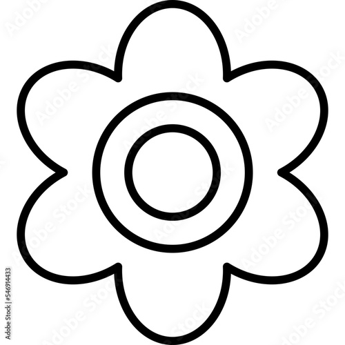 Violet Flower Icon
