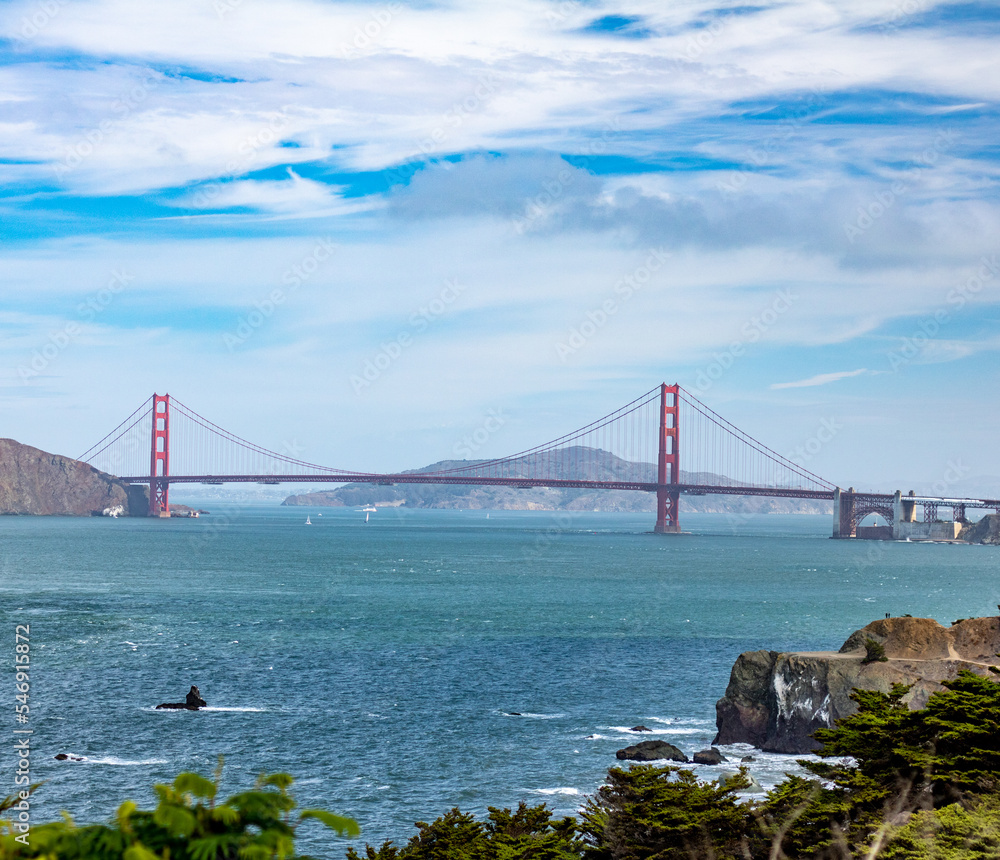 Naklejka premium Golden Gate