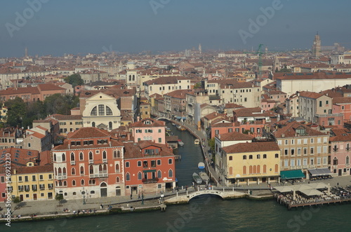 Venice From Air panorama View Horizon citiscape 