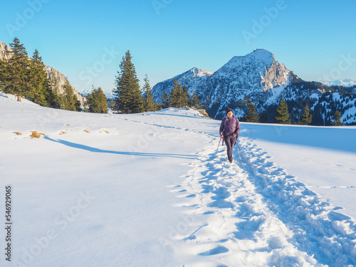Winterwanderung in den Bayerischen Alpen