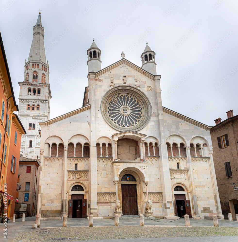 Modena Cathedral (Italian: Duomo di Modena) is a Roman Catholic cathedral in Modena, Italy, dedicated to the Assumption of the Virgin Mary and Saint Geminianus