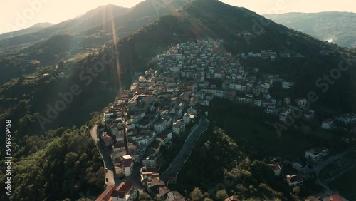 Montefalcone del Sannio, Molise at dawn 2 photo