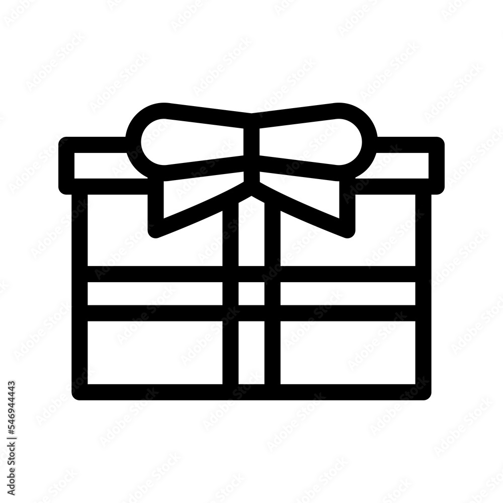 gift line icon illustration vector graphic gift line icon illustration vector graphic