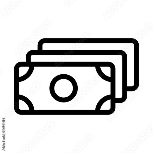 money line icon illustration vector graphic