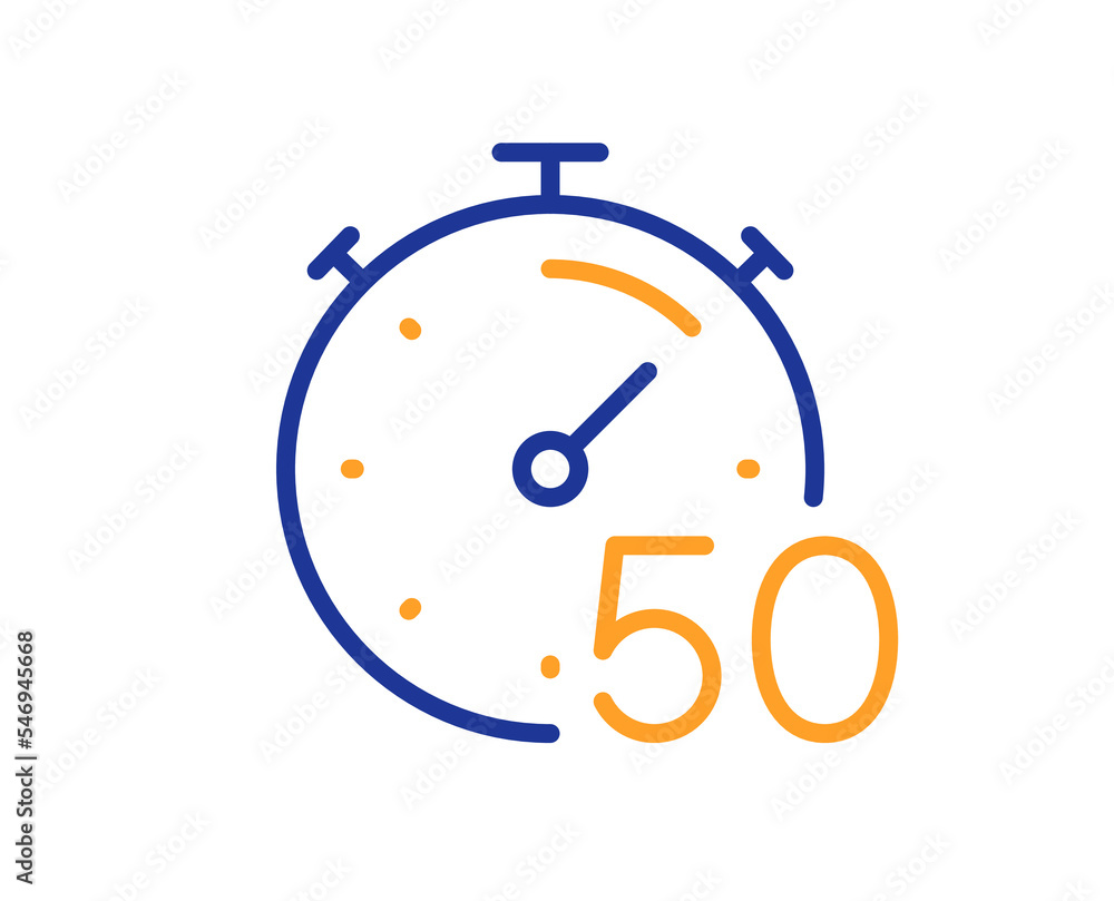 Clock or stopwatch timer with speed marks, Fast running time symbol thin  line vector icon. Editable stroke Stock Vector Image & Art - Alamy