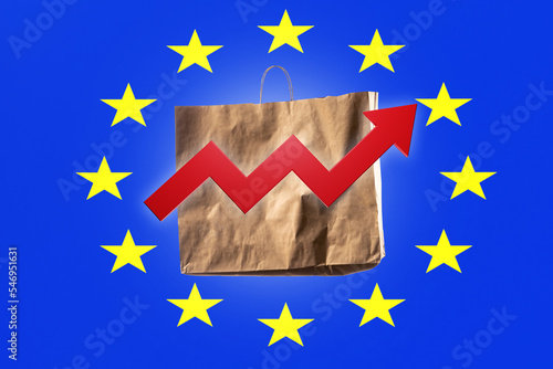 European Union. Red growth ...