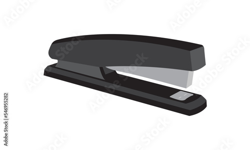 stapler isolated on white stapler machine illustration.