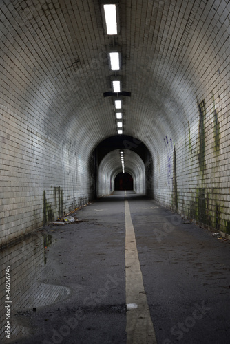 pedestrian and cyclist tunnel