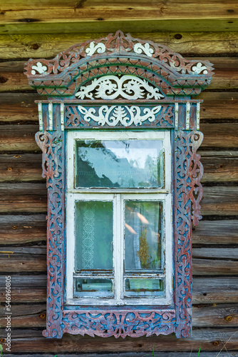the window of an abandoned house